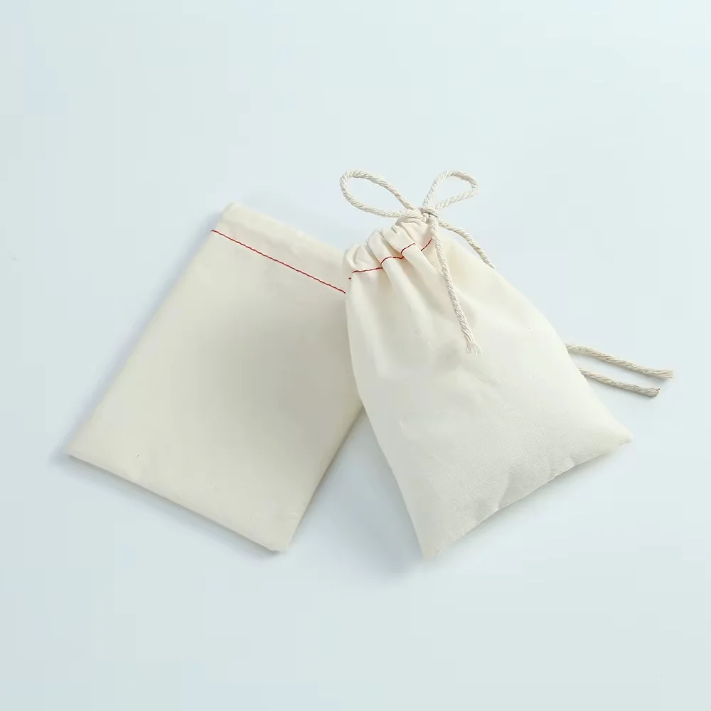 Custom Cotton Drawstring Favor Bag product view 6