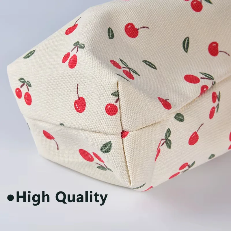 Printed Cotton Mini Tote Bag product view 3