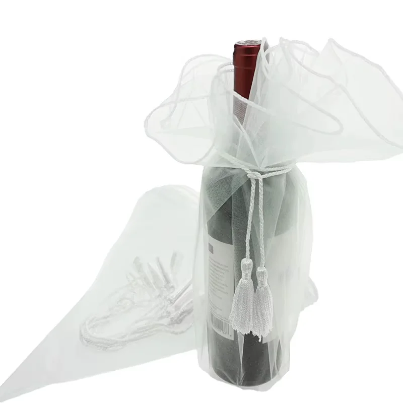 Organza Wine Bottle Gift Bag product view 3